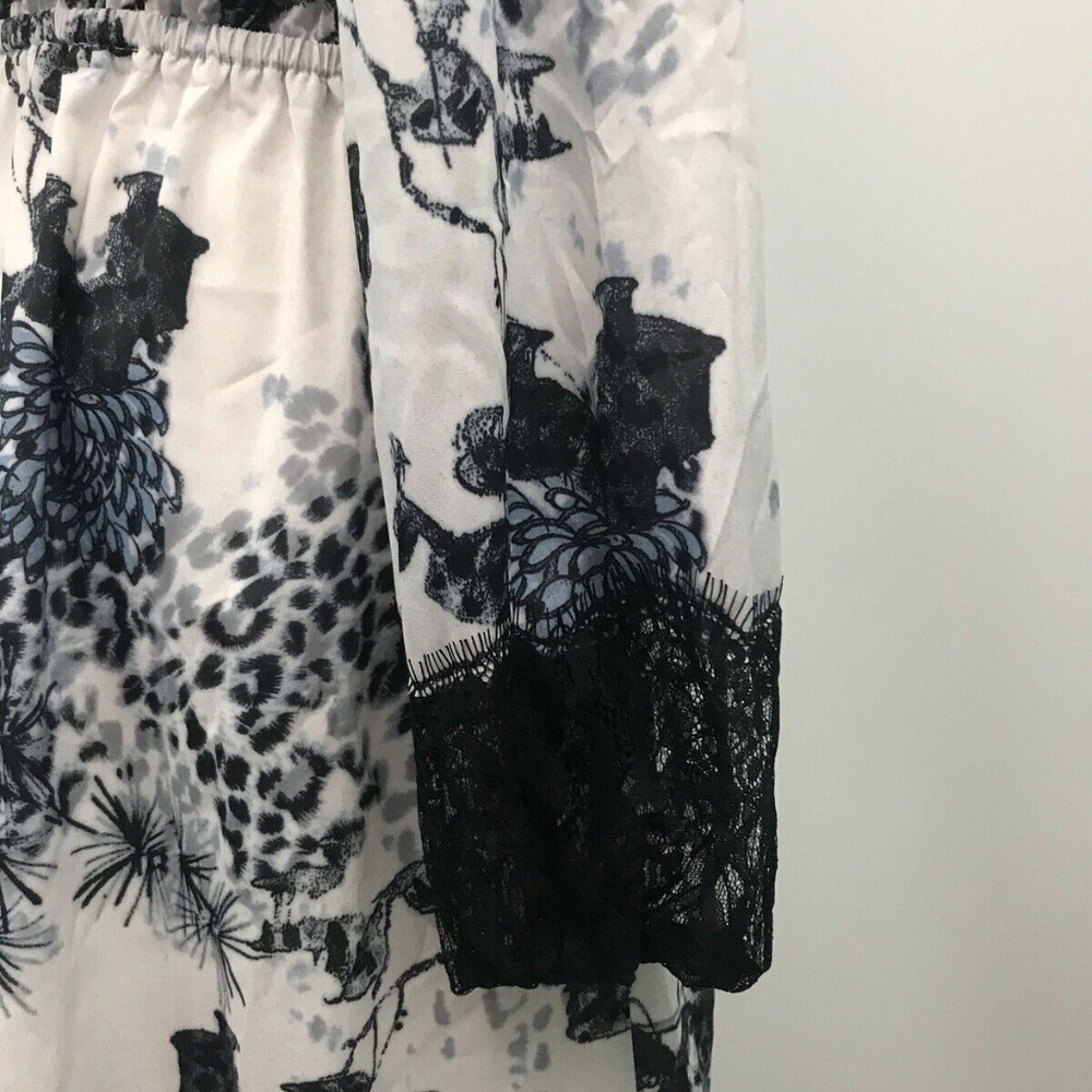 NWT Kobi Black/ White Long Sleeve Dress - Picture 5 of 7